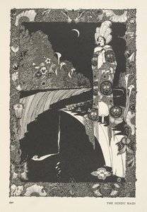 Hinduistická služka. od Harry Clarke