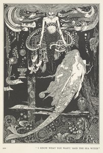 Pieni Merineito. "Tiedän mitä haluat", sanoi Merinoita. od Harry Clarke