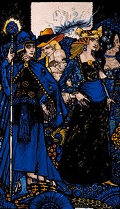 Královny ze Sáby, Meath a Connaught ilustrace od Harryho Clarkea z 