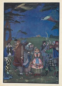 Sněhová královna. Je tlustá - je hezká - je krmena ořechovými jádry! od Harry Clarke