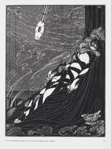 Nahrnuli se na mě v každé hromadě. Z příběhu Jáma a kyvadlo. od Harry Clarke
