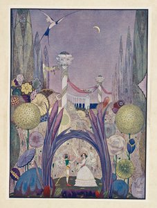 Paleček Měla by být královnou všech květin. od Harry Clarke
