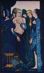 Pojmenovali jsme Lucrezii Crivelli a Titians Lady, c1910 od Harry Clarke