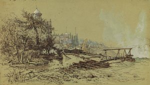 Niagarské vodopády, 1862.