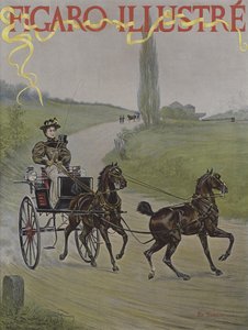 Tandem. Obálka Le Figaro Illustre, červen 1895