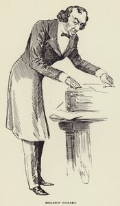 Benjamin Disraeli od Harry Furniss