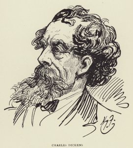 Charles Dickens od Harry Furniss
