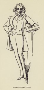 Edward Bulwer Lytton od Harry Furniss