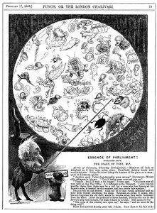 Esence parlamentu, 1883 od Harry Furniss