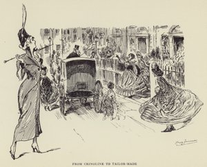 Od krinolíny k šití na míru od Harry Furniss