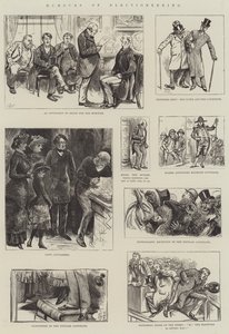 Vtipy z volebního boje od Harry Furniss