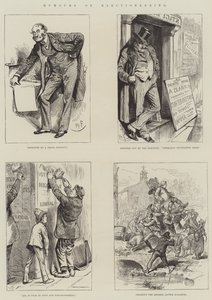 Humor předvolebních kampaní od Harry Furniss