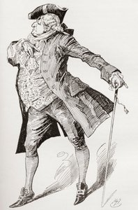 Ilustrace k románu Charlese Dickense Příběh dvou měst od Harry Furniss