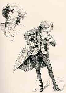 Ilustrace k románu Charlese Dickense Příběh dvou měst od Harry Furniss