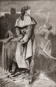 Ilustrace k románu Charlese Dickense Příběh dvou měst od Harry Furniss