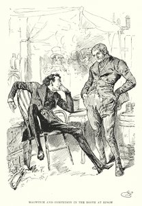 Ilustrace pro Velká očekávání od Charlese Dickense (litho) od Harry Furniss