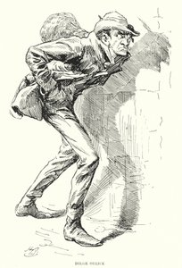 Ilustrace pro Velká očekávání od Charlese Dickense (litho) od Harry Furniss