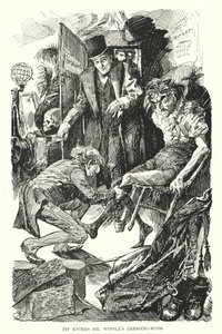 Ilustrace pro Velká očekávání od Charlese Dickense (litho) od Harry Furniss