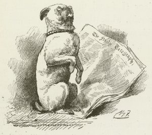 Ilustrace pro Sylvie a Bruna od Lewise Carrolla od Harry Furniss