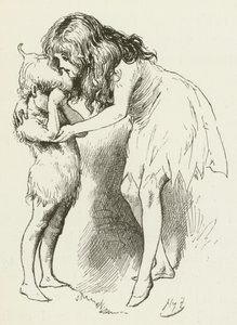 Ilustrace pro Sylvie a Bruna od Lewise Carrolla od Harry Furniss