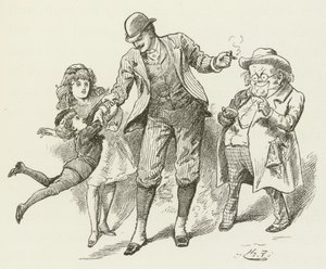 Ilustrace pro Sylvie a Bruna od Lewise Carrolla od Harry Furniss