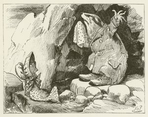 Ilustrace pro Sylvie a Bruna od Lewise Carrolla od Harry Furniss