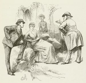 Ilustrace pro Sylvie a Bruna od Lewise Carrolla od Harry Furniss