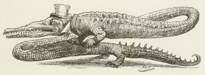 Ilustrace pro Sylvie a Bruna od Lewise Carrolla od Harry Furniss