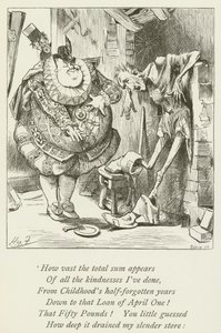 Ilustrace k filmu Sylvie a Bruno od Lewise Carrolla od Harry Furniss