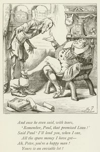 Ilustrace k filmu Sylvie a Bruno od Lewise Carrolla od Harry Furniss