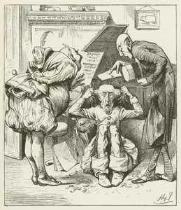 Ilustrace k filmu Sylvie a Bruno od Lewise Carrolla od Harry Furniss
