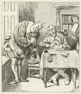 Ilustrace k filmu Sylvie a Bruno od Lewise Carrolla od Harry Furniss