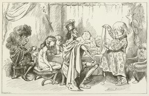 Ilustrace pro Sylvie a Bruna od Lewise Carrolla od Harry Furniss