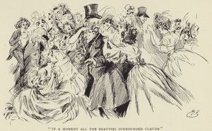 Za okamžik všechny Krásky Clauda obklopily od Harry Furniss