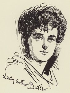 Lady Arthur Butler od Harry Furniss
