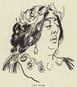 Lady Wildeová od Harry Furniss