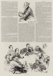 Život v parlamentu, Cizinci ve sněmovně od Harry Furniss