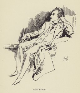 Lord Byron od Harry Furniss