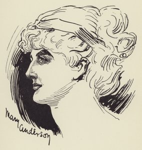 Mary Andersonová od Harry Furniss