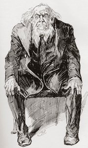 Provis. Ilustrace Harryho Furnisse k románu Charlese Dickense Great Expectations, z The Testimonial Edition vydaného v roce 1910. od Harry Furniss