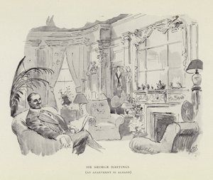 Sir George Hastings, Byt v Albany od Harry Furniss