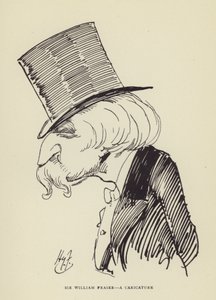 Sir William Fraser, karikatura od Harry Furniss
