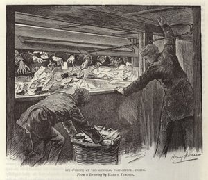 Šest hodin na hlavní poště od Harry Furniss