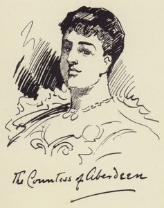 Hraběnka z Aberdeenu od Harry Furniss