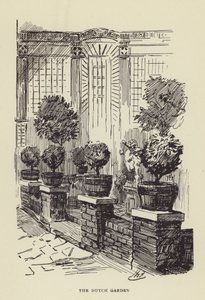 Holandská zahrada od Harry Furniss