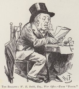 The Reality, W. H. Smith, Esquire, War Office od Harry Furniss