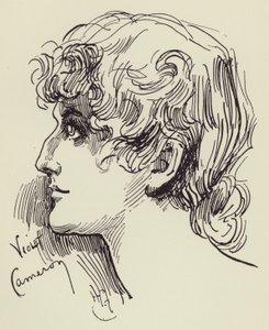 Violet Cameronová od Harry Furniss