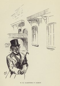 W E Gladstone v Albany od Harry Furniss