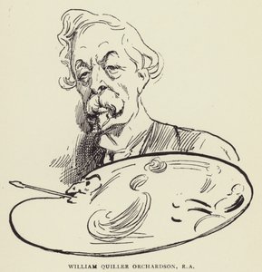 William Quiler Orchardson, RA od Harry Furniss