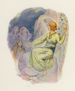 "Proč hledáte živé mezi mrtvými" (barevná litografie)